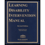 Learning Disability Intervention