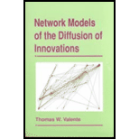 Network Models of Diffusion of Innovat.