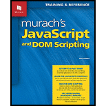 Murachs Javascript and Dom Scripting