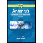 Antennas Fundamentals, Design, Measurement