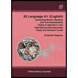 Ib English A1  Higher Level and Standard Level