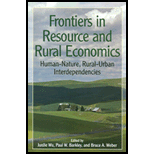 Frontiers In Resource and Rural Economics