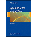 Dynamics of Singing Voice