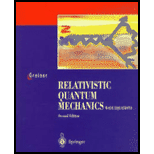 Relativistic Quantum Mechanics