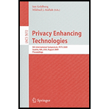 Privacy Enhancing Technologies