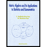 Matrix Algebra and Its Application to Statistics