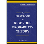 First Look at Rigorous Probablity Theory