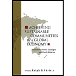 Achieving Sustainable Communities in a Global Economy