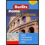 Berlitz Rome City Guide Map