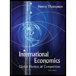 International Economics Global Markets And Competition