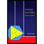 Linear Algebra Example and Applications