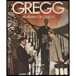 Gregg Shorthand for Colleges, Volume II, Series 90 - Louis A. Leslie, Charles E. Zoubek and James A. LeMaster