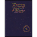 Webster's New World Dictionary Second College Edition