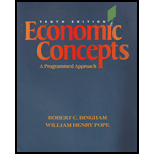 Economic Concepts  A Programmed Approach (Laboratory Manual)