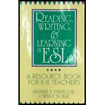 Reading, Writing, and Learning in ESL : A Resource Book for K-8 Teachers - Suzanne Peregoy