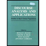 Discourse Analysis and Applications