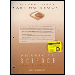 Physical Science : Student Study Art Notebook (Study Guide) -  Bill W. Tillery, Spiral