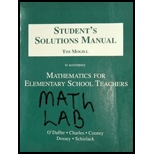 Mathematics for Elementary School Teachers, Student Solution Manual - Phares O'Daffer