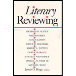 Literary Reviewing