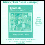 Kontakte  Student Audio CD Only