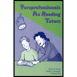 Paraprofessionals as Reading Tutors