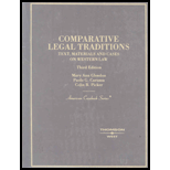 Comparative Legal Traditions  Text and Materials