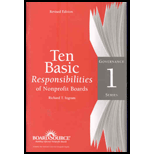 Ten Basic Responsibilities of NonProfit Boards