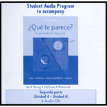 Que Te Parece?   Segunda   Part B (Software)