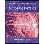 Modern Physics   Student Solutions Manual