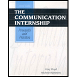 Communication Internship