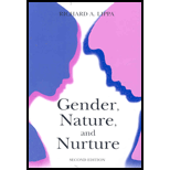 Gender, Nature, and Nurture