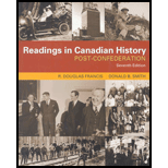 Readings in Canadian History Post Confederation