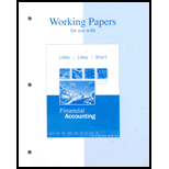 Financial Accounting - Working Papers -  Robert Libby, Patricia Libby and Daniel G Short, Paperback