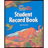 Stud. Record Book  Reading Lab 2c (1 Copy)