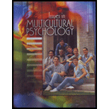 Issues in Multicultural Psychology