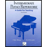 Intermediate Piano Repertoire  A Guide for Teaching