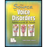 Source for Voice Disorders  Adolescent and Adult