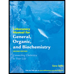 General, Organic, and Biochemistry   Laboratory Manual