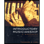 Intro. Musicianship  Workbook  Text Only