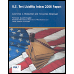 U.S. Tort Liability Index 2006 Report