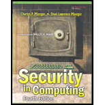 Security in Computing