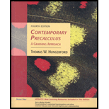 Contemporary Precalculus   Media Update   Text 4TH Edition, Thomas W 