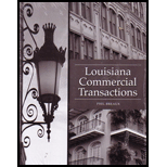 Louisiana Commercial Transactions