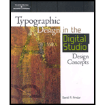 Typographic Design in the Digital Studio  Design