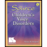 Sources for Childrens Voice Disorders   With CD