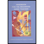 Handbook for the Beginning Music Teacher