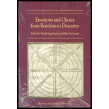 Emotions and Choice from Boethius to Descartes