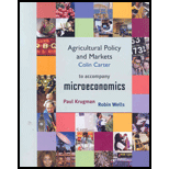 Microecon. Agricultural Policy and Markets