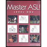 Master ASL Level One   With DVD 06 Edition, by Jason E Zinza - ISBN 