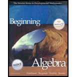 Beginning Algebra   With Mathzone